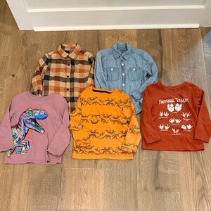 Boys Long Sleeve Shirt Lot